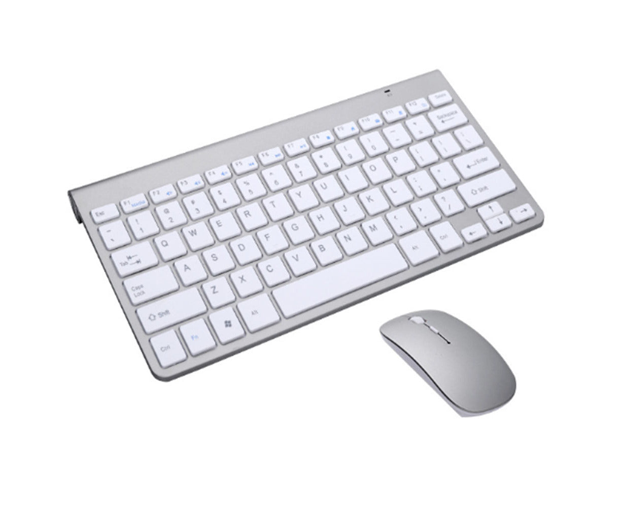 Keyboard and Mouse Set,2.4G Wireless Thin Keyboard with Wireless Mouse