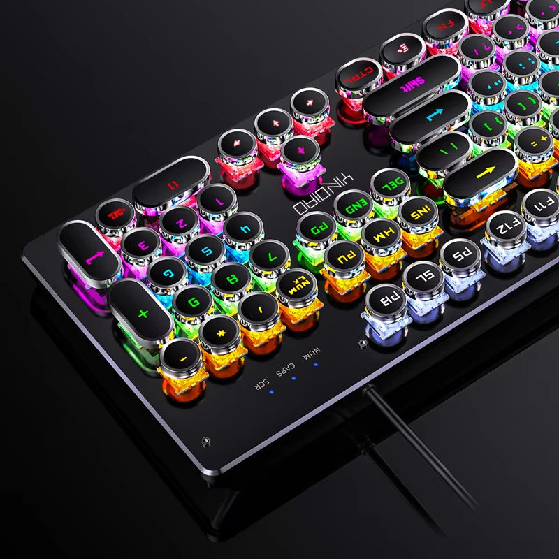 Mechanical Keyboard Switches Gaming Wired Laptop Desktops Computer Accessories Low Profile Keyboards with Numpad