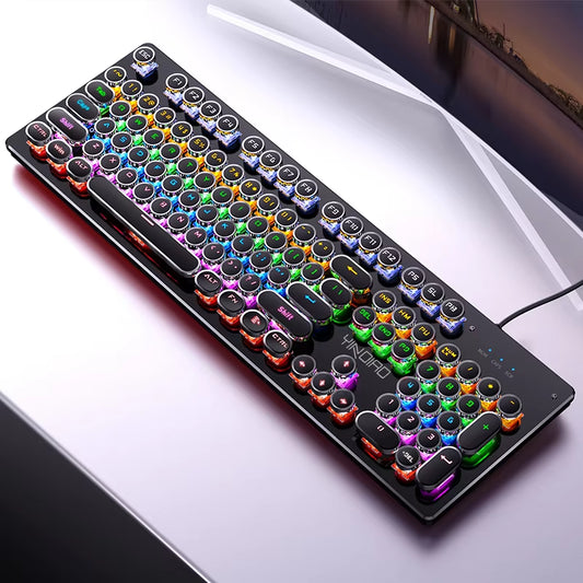 Mechanical Keyboard Switches Gaming Wired Laptop Desktops Computer Accessories Low Profile Keyboards with Numpad